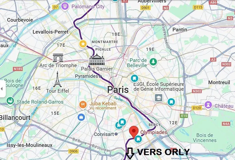 Apartment Appartement Sur Cour Quartier Olympiades Paris France